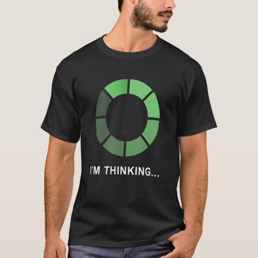 Gaming Computer Men Women Children Nerd Geek Think T-shirt (Voorkant)
