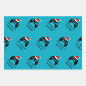 Gaming controller for gamer custom Christmas gift Inpakpapier Vel (Voorkant 2)