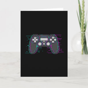 Gaming Controller Game Gamer Video Game Gift Idee Kaart