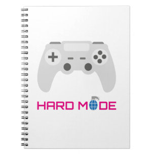 Gaming Controller Harde Modus Notitieboek