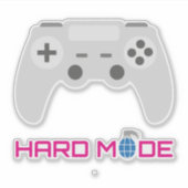 Gaming Controller Harde Modus Sticker (Voorkant)