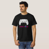 Gaming Controller Harde Modus T-shirt (Voorkant volledig)
