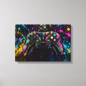Gaming Controller Muurkunst Canvas Afdruk (Voorkant)