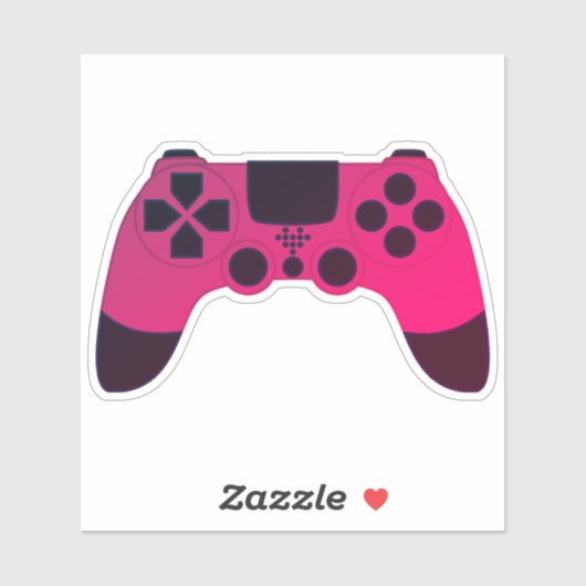 Gaming Controller Video games Nerd Gamer Sticker (Vel)