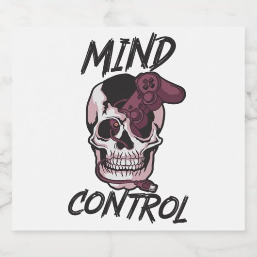 Gaming design voor de allerbeste beheersing bier etiket (Enkel label)