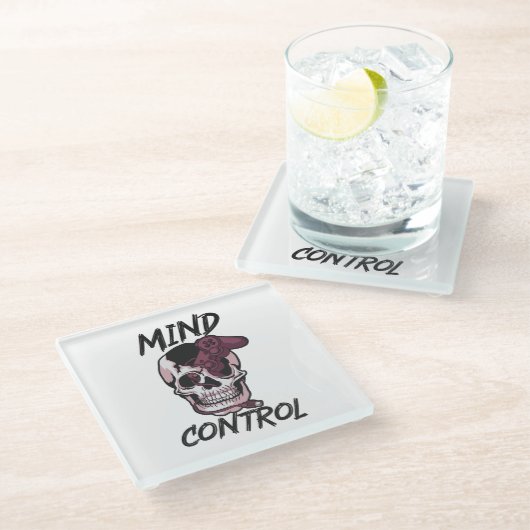 Gaming design voor de allerbeste beheersing glazen onderzetter (Schuin)