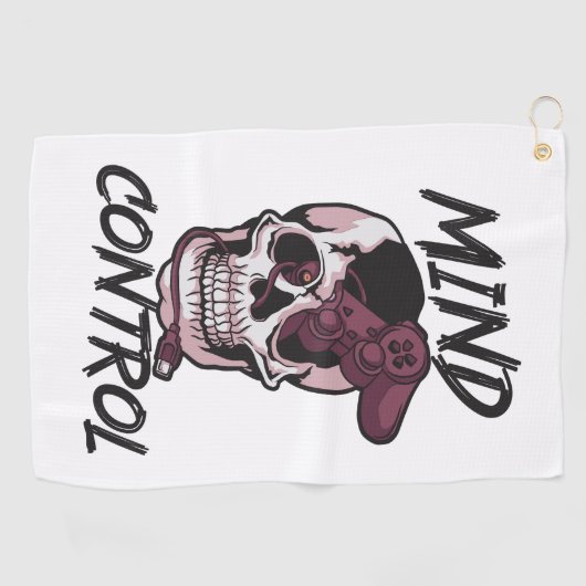 Gaming design voor de allerbeste beheersing golfhanddoek (Horizontaal)