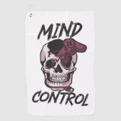 Gaming design voor de allerbeste beheersing golfhanddoek (Voorkant)