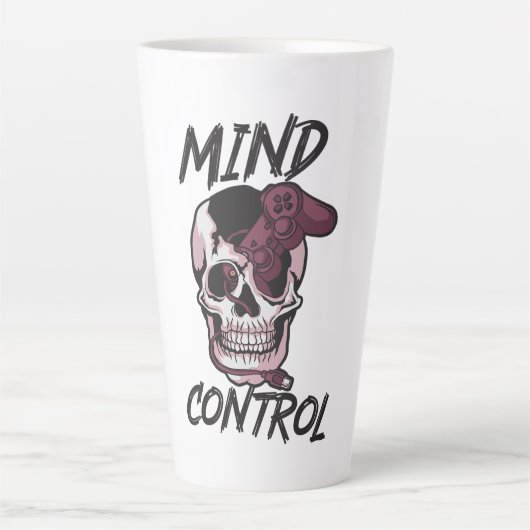 Gaming design voor de allerbeste beheersing latte mok (Voorkant)