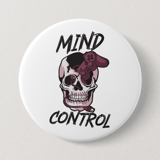 Gaming design voor de allerbeste beheersing ronde button 7,6 cm (Voorkant)