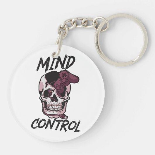 Gaming design voor de allerbeste beheersing sleutelhanger (Achterkant)