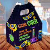 Gaming en Arcade Birthday Favor Box Bedankdoosjes