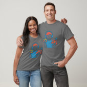 Gaming Enthusiast Illustration friend family T-shirt (Unisex)
