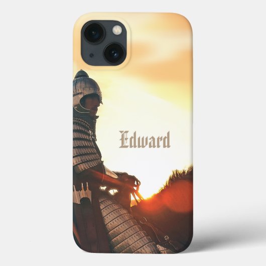 Gaming Fantasy Medieval gemonteerde Knight OtterBo Case-Mate iPhone Case (Achterkant)