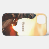 Gaming Fantasy Medieval gemonteerde Knight OtterBo Case-Mate iPhone Case (Achterkant (horizontaal))