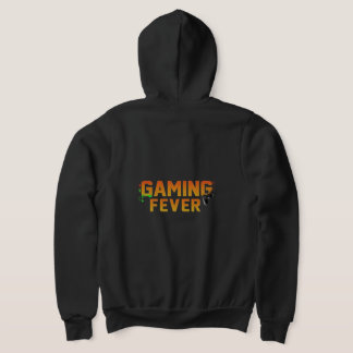 "Gaming Fever" Full-Zip Hoodie. T-Shirt
