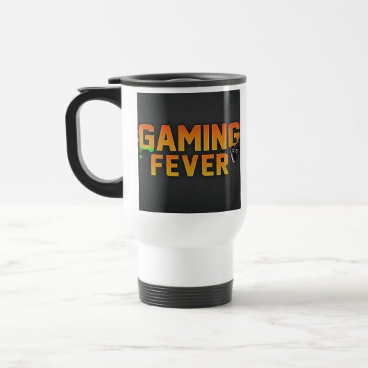 "Gaming Fever" Travel Coffee Mug Reisbeker (Links)