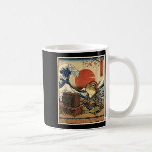 Gaming Frog Kunst Ukiyo-e Japanse Gamer Anime Mann Koffiemok