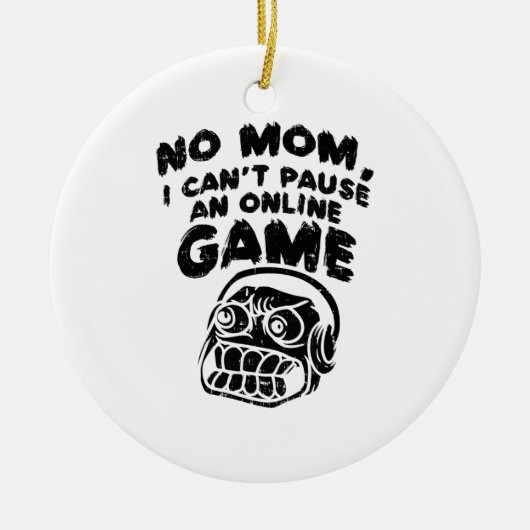 Gaming Gambling Gift Keramisch Ornament (Voorkant)