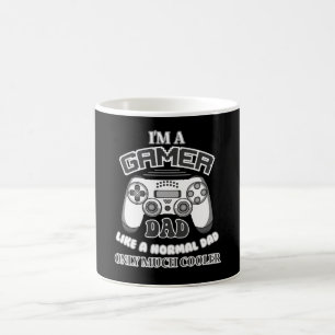 Gaming Game Gamer Console Papa Papa Cadeau Idee Koffiemok