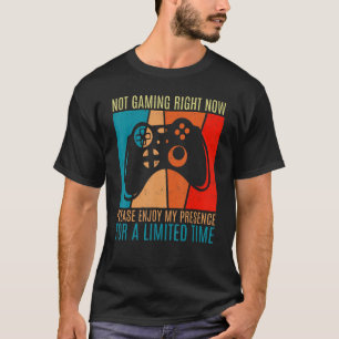 Gaming game-grap voor videospelletjes zonder gamer t-shirt