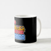 Gaming Game Retro Gamer Console Videospel Gift Koffiemok (Voorkant rechts)