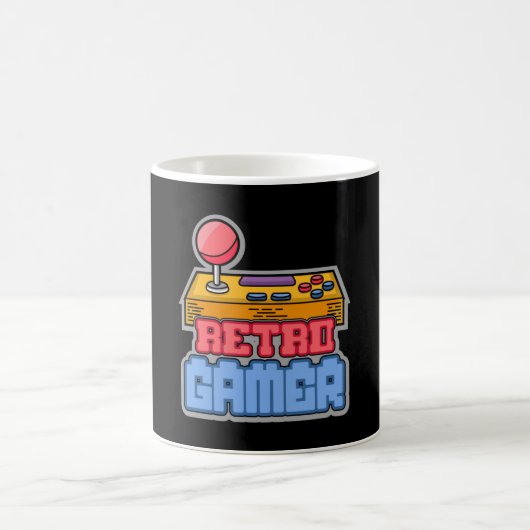 Gaming Game Retro Gamer Console Videospel Gift Koffiemok (Center)