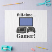 Gaming Gamer Funny Birthday Tissuepapier (Craft)