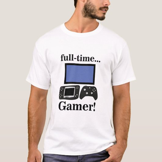 Gaming Gamer Grappig T-shirt (Voorkant)