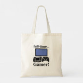 Gaming Gamer Grappig Tote Bag (Achterkant)