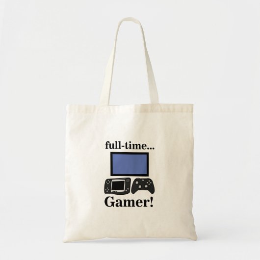 Gaming Gamer Grappig Tote Bag (Voorkant)
