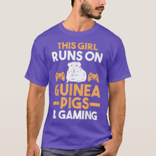Gaming Gamer Guinea Pig 2039 T-shirt