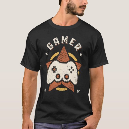 Gaming gamer  Retro Classic T-shirt (Voorkant)