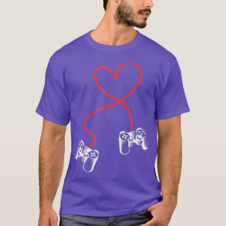 Gaming gamer Valentiness Day Giften voor hem T-shirt