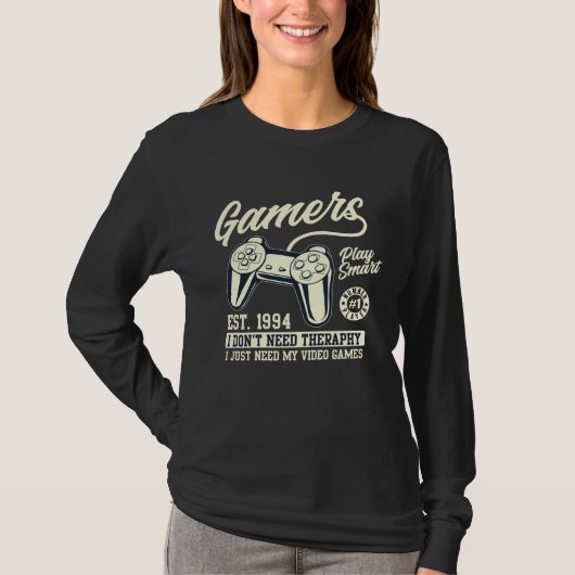 Gaming Gamers Quotes Graphic TOutfit Cool Designs T-shirt (Voorkant)