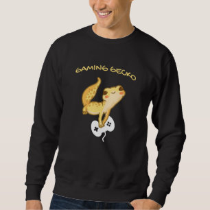 Gaming Gecko Boy Gamer Gift Gekko Mannen Lizard Trui