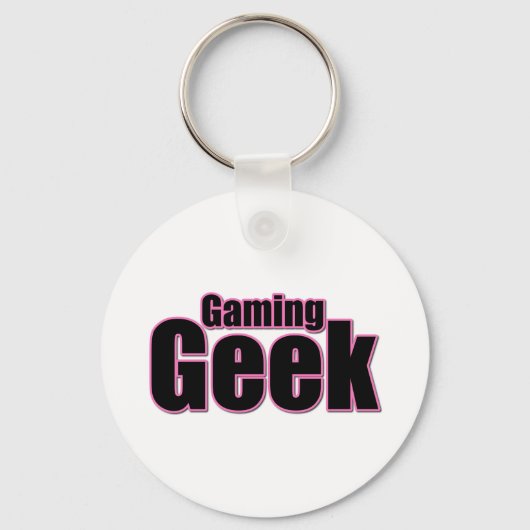 Gaming Geek Sleutelhanger (Voorkant)