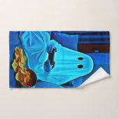 Gaming Ghost Cosy Night in Design Bad Handdoek (Handdoek)