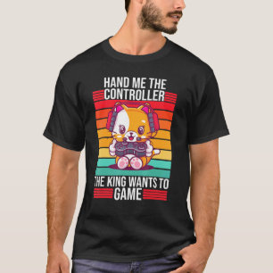 Gaming Hand me de controlemechanismekoning PS5 con T-shirt