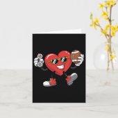 Gaming Heart Videogames Voetbal Valentijnsdag  Kaart (Gele Bloem)