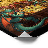 Gaming Houses Humans Funny Rpg Parody Gamer Men Bo Poster (Hoek)