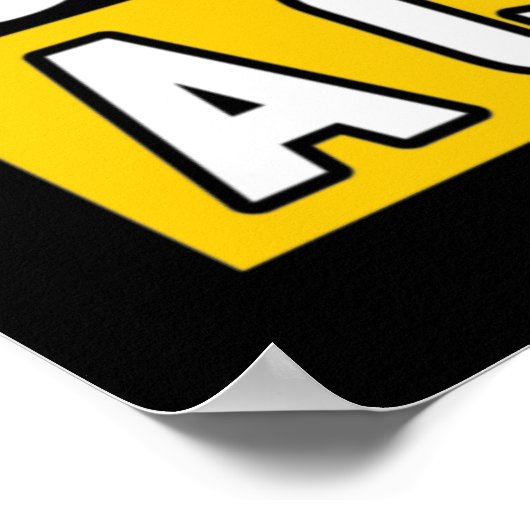 Gaming is geen misdaad - Grappig videospel, games Poster (Hoek)