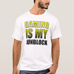 Gaming is mijn zonnige grappige T-shirt