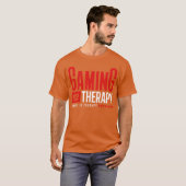 GAMING ISHERAPY retro family T-shirt (Voorkant volledig)
