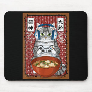 Gaming Japanse stijl shirt voor mannen jongens, Ga Muismat