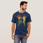 Gaming joker on rummy retro friends t-shirt (Voorkant volledig)