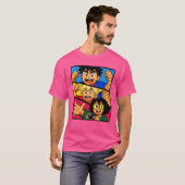 Gaming Joyeam Victory retro cadeau T-shirt (Voorkant volledig)