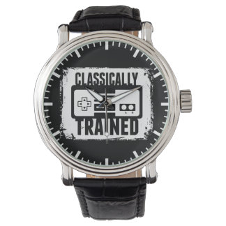 Gaming - klassiek opgeleid - Grappig videospel Horloge