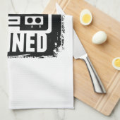 Gaming - klassiek opgeleid - Grappig videospel Theedoek (Quarter Fold)