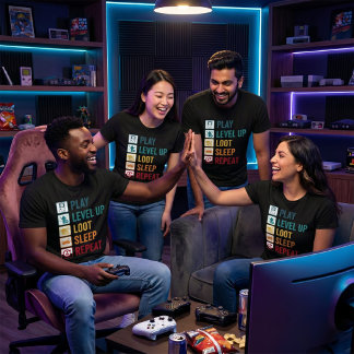 Gaming Levenscyclus T-shirt